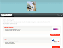 Tablet Screenshot of firmy-ubezpieczeniowe.com